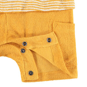 Combi κοντό effet 2 σε 1 ριγέ και τσέπες 