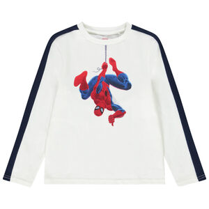 T-shirt manches longues en jersey print Spiderman Marvel Main T-shirt manches longues en jersey print Spiderman Marvel