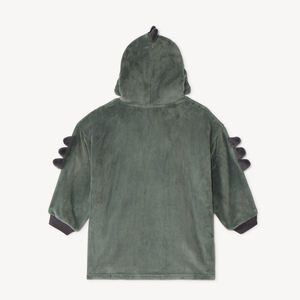 Robe de chambre snuddie garçon en sherpa à capuche monstre 