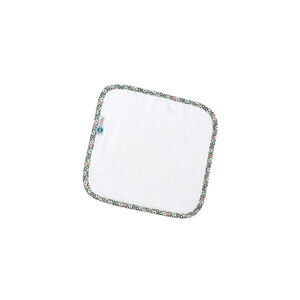 Λαβέτα 30x30 Λευκή Με Ρέλι (Spots Μέντα) 