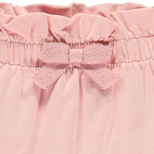 Φόρμα μονόχρωμη με φιόγκο για bebe κορίτσι 