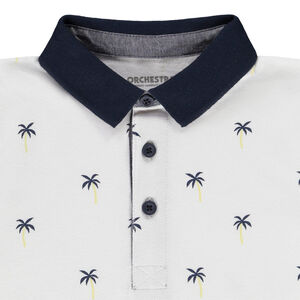 Πόλο κοντομάνικο με σχέδιο φοίνικες για αγόρι 