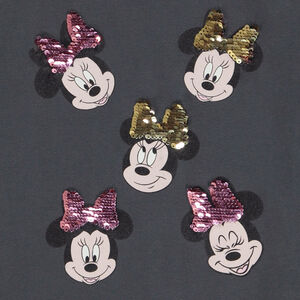 T-shirt μακρυμάνικο Minnie Disney με μαγικά στρας κορίτσι 