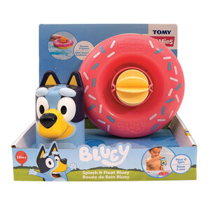 Tomy Toomies Βρεφικό Παιχνίδι Μπάνιου Bluey Σωσίβιο & Φιγούρα Για 18+ Μηνών 