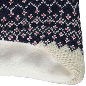 Σκούφος πλεκτός σε jacquard με χιονάνθρωπους για bebe αγόρι 
