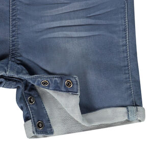 Σαλοπέτα κοντή με εφέ τζιν για bebe αγόρι 