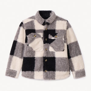 Πουκάμισο καρό με τσέπες από sherpa για αγόρι 