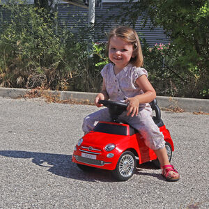 Περπατούρα Fiat 500 - Κόκκινο 