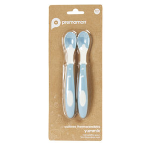 Σετ από 2 θερμοευαίσθητα κουτάλια Yummix μπλε 