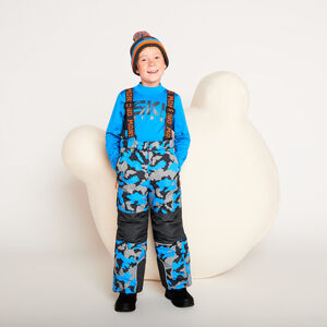 Sous-pull de ski à col montant pour garçon 