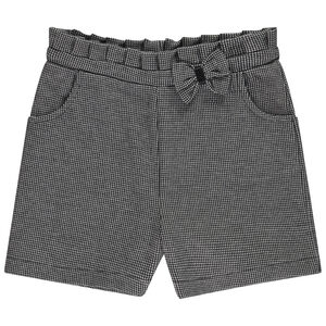 Σορτς Milano με καρό σχέδιο και φιόγκο για κορίτσι 