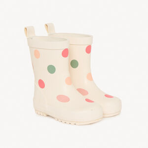 Μπότες βροχής με πουά σχέδιο για bebe κορίτσι 