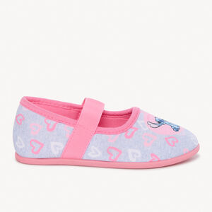 Chaussons babies imprimé cœurs Stitch Disney pour fille Main Chaussons babies imprimé cœurs Stitch Disney pour fille