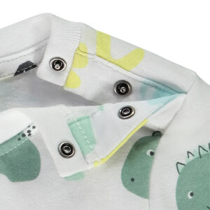 Κοντομάνικο μπλουζάκι με σχέδιο δεινόσαυρους για bebe αγόρι 