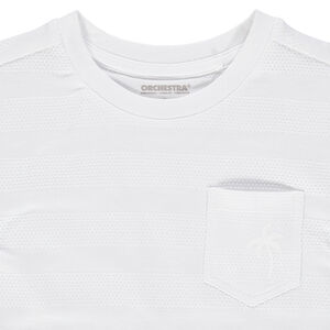 T-shirt κοντομάνικο με τσέπη και σχέδιο φοίνικα 