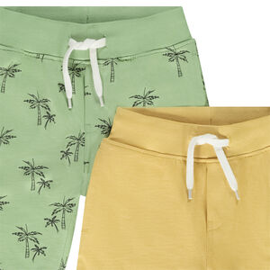 Σετ από 4 Βερμούδες molleton φαντεζί για αγόρι 