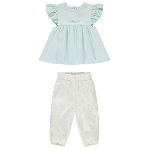 Σέτ παντελόνι + φανταστική τοπ για μωρό κορίτσι 
