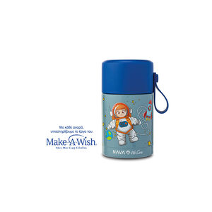 Παιδικό Δοχείο Φαγητού Ισοθερμικό Στρογγυλό "We Care" Μπλε 400ml 