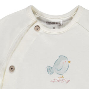 Ensemble 2 pièces effet matelassé pour bébé fille 