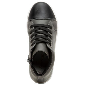 Αθλητικά μποτάκια από συνθετικό δέρμα με κορδόνια και φερμουάρ, από 28 έως 35 