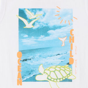 Αμάνικο μπλουζάκι από ύφασμα jersey με σχέδια για αγόρια. 