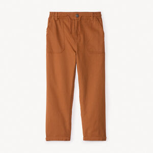 Pantalon en toile côtelé uni pour garçon  Main Pantalon en toile côtelé uni pour garçon