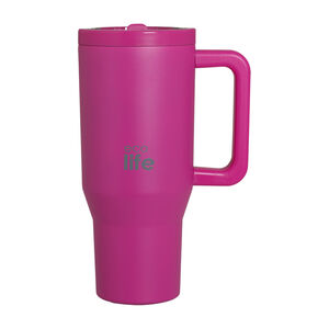 Ποτήρι Με Καπάκι & 2 Χερούλια Neon Magenta 900ml (2Handles Lid) 