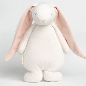 MOONIE 2.0: Επαναφορτιζόμενο βοήθημα ύπνου με ηχογράφηση & αισθητήρα κλάματος Powder Bunny 