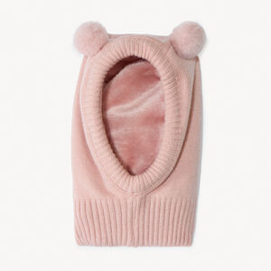 Κουκούλα από πλεκτό με επένδυση sherpa για κορίτσι μωρό  Main Κουκούλα από πλεκτό με επένδυση sherpa για κορίτσι μωρό