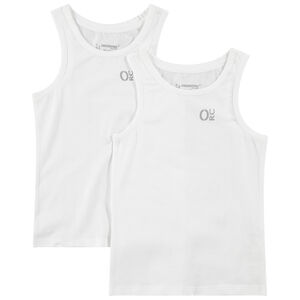 Σετ από 2 αμάνικα μπλουζάκια με λογότυπο 