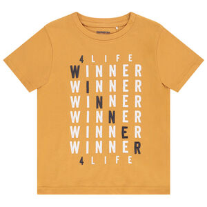 T-shirt manches courtes en jersey avec print pour garçon Main T-shirt manches courtes en jersey avec print pour garçon