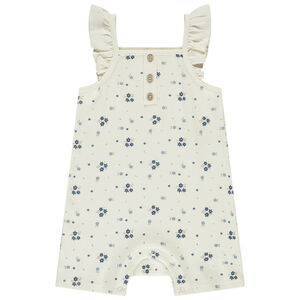 Σορτς κοτλέ με floral σχέδιο για bebe κορίτσι 
