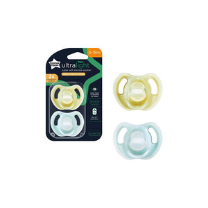 Πιπίλες Σιλικόνης Ultra Light 6-18 Μηνών (2Τμχ) 