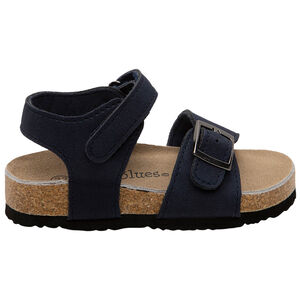 Πέδιλα με αγκράφα, λουράκι με αυτοκόλλητο velcro και όψη φελλού 