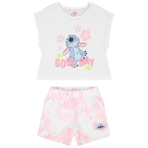 Ensemble 2 pièces Stitch Disney avec sequins magiques pour fille Main Ensemble 2 pièces Stitch Disney avec sequins magiques pour fille