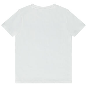 T-shirt κοντομάνικο σε φαντεζί σχέδιο για αγόρια 