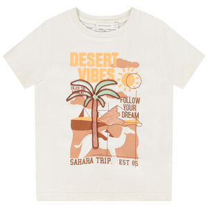 Κοντομάνικο μπλουζάκι με σχέδιο έρημο για αγόρι 