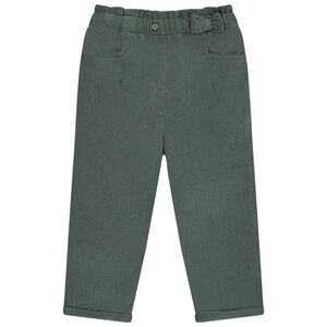 Παντελόνι βελουτέ με φόδρα και φιόγκο για μωρό κορίτσι  Main Παντελόνι βελουτέ με φόδρα και φιόγκο για μωρό κορίτσι