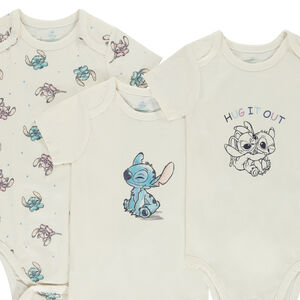 Σετ από 3 κοντομάνικα bodies Stitch Disney για μωρό με διαφορετικά ανοίγματα ανάλογα με την ηλικία Main Σετ από 3 κοντομάνικα bodies Stitch Disney για μωρό με διαφορετικά ανοίγματα ανάλογα με την ηλικία