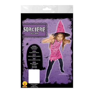 Κοστούμι μάγισσας ροζ μέγεθος S Rubie