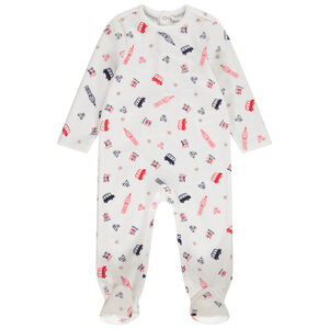 Φορμάκι βελουτέ με σχέδιο London trip για bebe αγόρι  Main Φορμάκι βελουτέ με σχέδιο London trip για bebe αγόρι