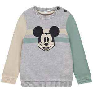 Πουλόβερ Mickey Disney βελουτέ για μωρό αγόρι  Main Πουλόβερ Mickey Disney βελουτέ για μωρό αγόρι