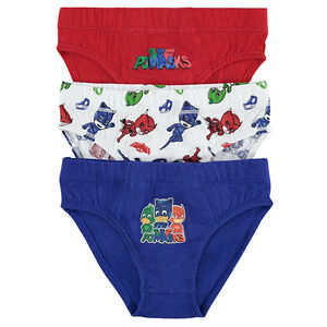 Σετ 3 βαμβακερά σλιπ με στάμπα "Ήρωες με πιτζάμες" ©2018 FrogBox/Ent. One UK Ltd 