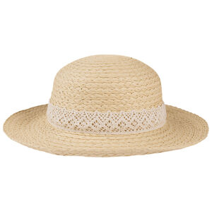 Καπέλο από ψάθα με μεγάλο φιόγκο για κορίτσι 