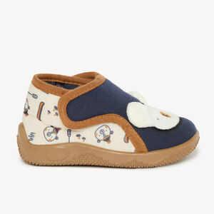 Μπαλαρίνες με κέντημα αρκούδας και ανάγλυφα αυτιά για αγόρι  Main Μπαλαρίνες με κέντημα αρκούδας και ανάγλυφα αυτιά για αγόρι