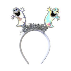 Στέκα φαντάσματα με ελατήριο και γιρλάντα 