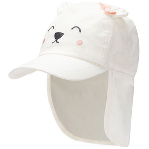 Casquette saharienne ourson pour bébé fille 