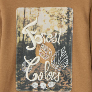 Ζιβάγκο πλεκτό με photoprint για αγόρι 