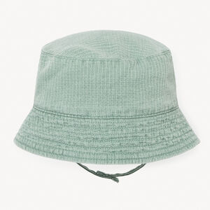 Καπέλο παιχνιδιάρικο σε ριγέ καμβά για αγόρι μωρού 