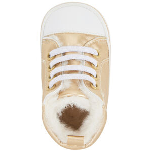 Αθλητικά παπούτσια ψηλά effet μεταλλιζέ για bebe κορίτσι  Main Αθλητικά παπούτσια ψηλά effet μεταλλιζέ για bebe κορίτσι